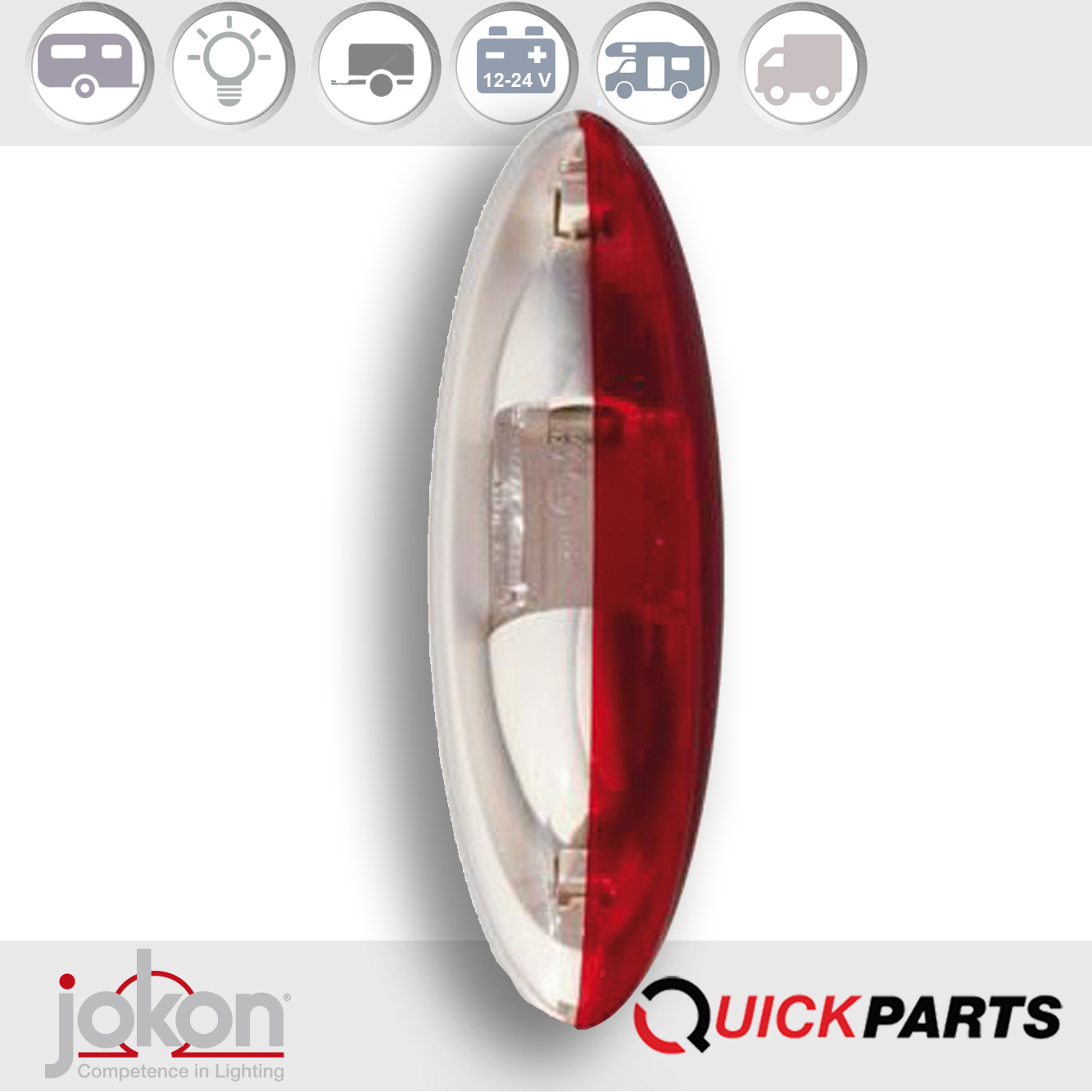 caravan side light