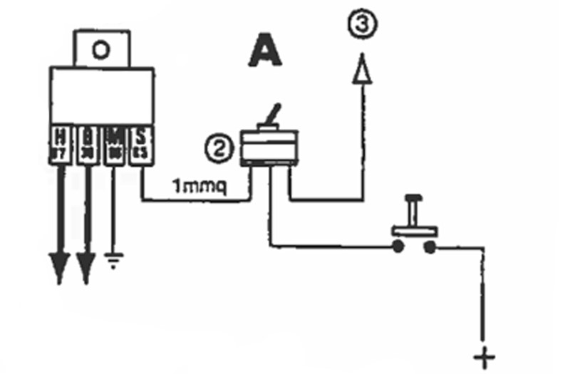 Elektromagnetisches Horn mit Trichter aus Edelstahl| Diagramm (A), Marco 132 040 12, EM2