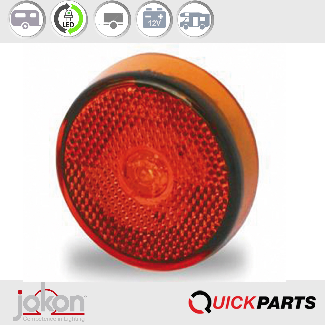 SIDE MARKER CARAVANS JOKON E11003