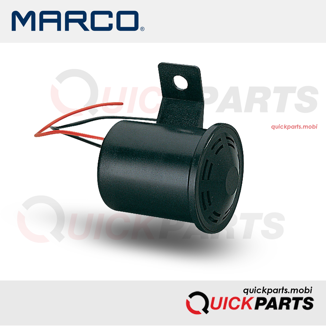 Backup alarm for vehicles. Universal voltage 90 dB 12÷80V Quick