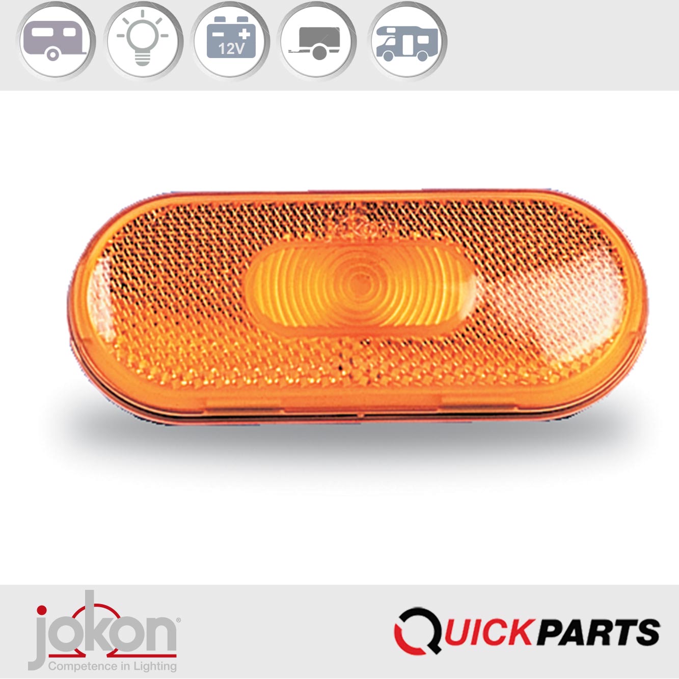 SIDE MARKER CARAVANS JOKON E11003