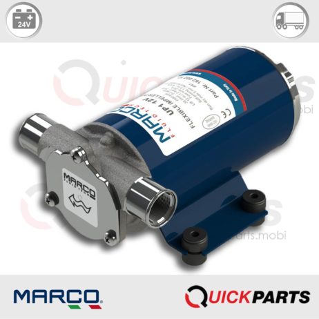 Self-Priming Electric Pump | Fresh water and Sea water | 24V | Marco UP1, Marco 162 002 13, UP1