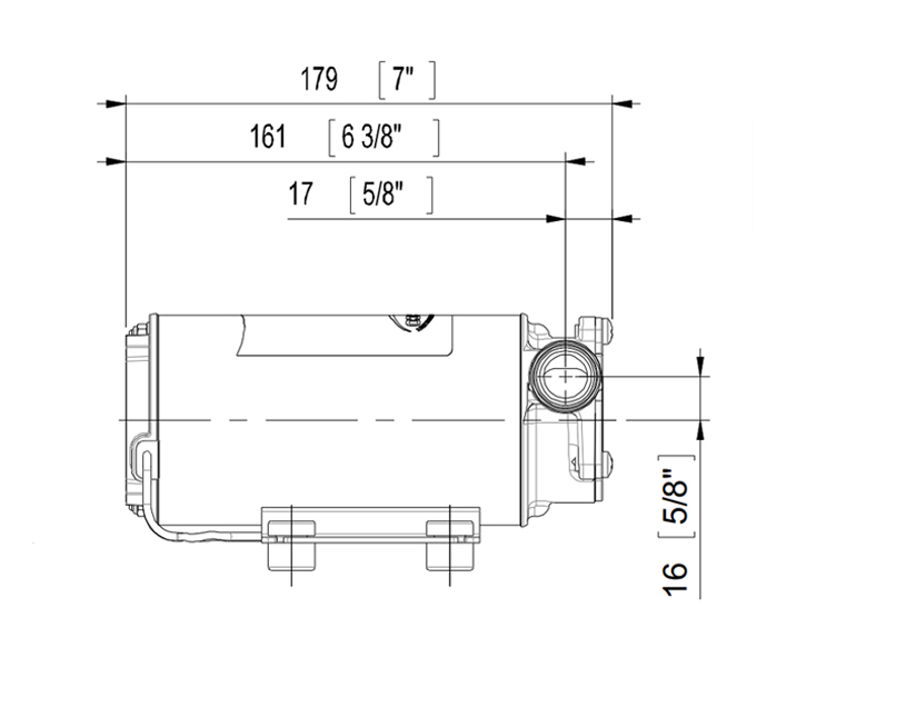 Self-Priming Electric Pump, 12V