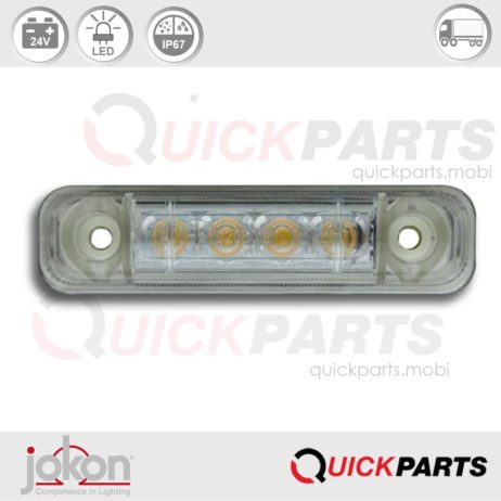 LED Front Marker Light | 24V | Jokon E2-0205018