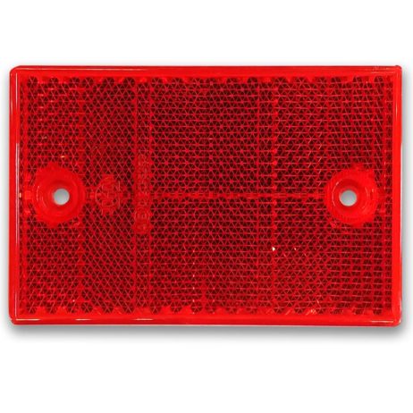 Red Reflex Reflector 115 x 7 x 75 mm