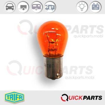 Blink-u.Bremslichtlampe amber 12 V | 21/5 W | Trifa 80383, BA15s.
