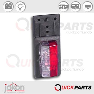 End-Outline Marker Light | 12V | Jokon 12.0001.100, E1-21403, SPL 39-P