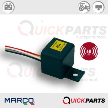 Electronic buzzer for fitment in vehicle interiors | 24V | Marco 104 041 03, Bz2