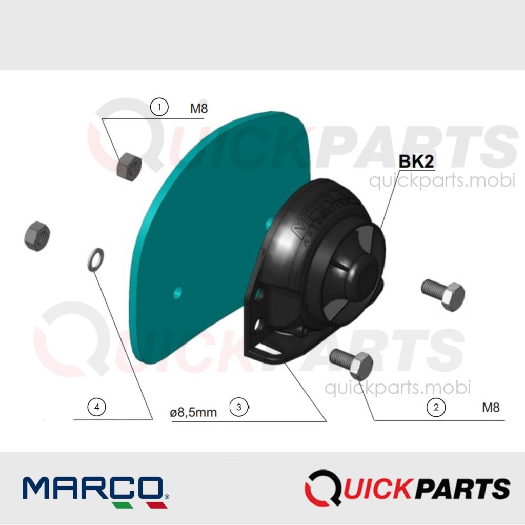 Back-up alarms designed | 9/28v | 105dB