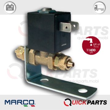 Electric valve suitable for air horn | 24V | Marco 111 100 23, EV130