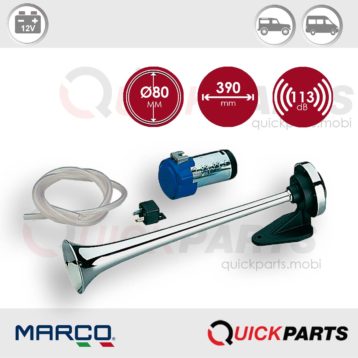 Single air horn for external mounting | 12V | Marco 112 300 12, K1