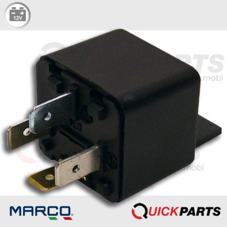 Relay 4 pin unboxed | 12V | Marco 120 000 02, R4M