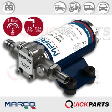Self-Priming electric pump for various liquids | 12V | Marco UP2, Marco UP2, 164 200 12