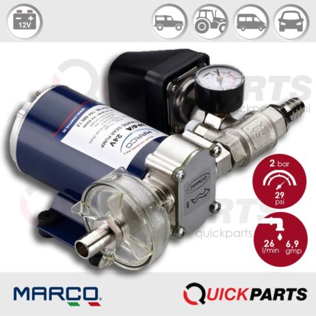 Self-Priming Electric Pump For Various Liquids | 12V | Marco UP6/A, Marco 164 620 12, UP6/A