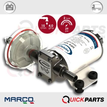 Self-Priming Electric Pump For Various Liquids | 24V | Marco UPX, Marco 164 040 13, UPX
