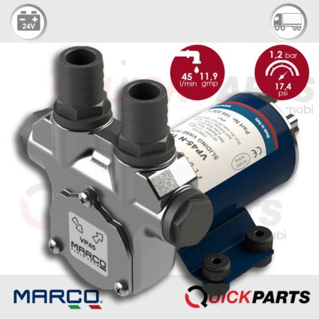Self-Priming electric pump for various liquids | 24V | Marco VP45-N, 166 026 13