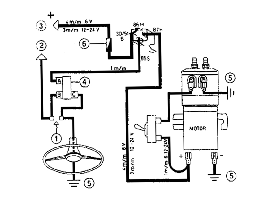 Car horn shop wiring