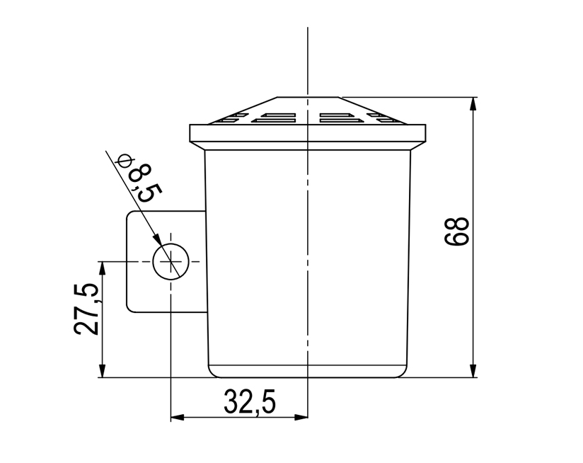 Back-up beeper / alarm | 12-80V | Dimensions, Marco 104 080 25, BK90