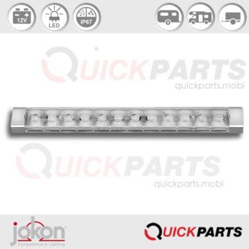 LED-Blink-Brems-Schlussleuchte | 12 V | Jokon E13-34960 EMV / EMC
