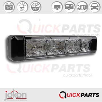 Luz LED direccional y marcador | 12V | Jokon E13-35232 EMV/ EMC