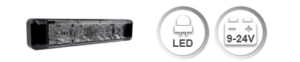 The L 260 lighting system impresses with its modern and extremely homogeneous appearance of the luminous surfaces. Combined with a very compact, bar-shaped design with concealed screw fi xing. The LED lights are ready for plug-in, waterproof sealed, equipped with a non-visible membrane for thermodynamic balance and have a connecting cable of 500 mm length. The lights are suitable for surface mounting and fl ush mounting