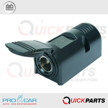 Pro Car 12-24 V Winkelbarer Sicherheits-Universalstecker