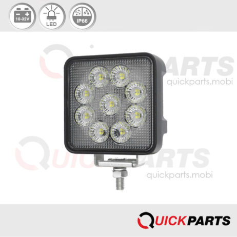 Lámpara de trabajo LED cuadrada-CA5739-quickparts