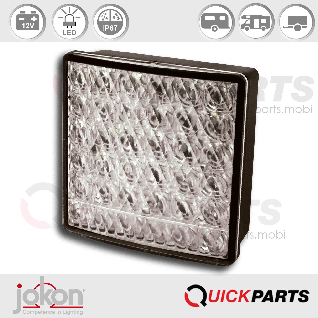Feu LED stop et de position | 12V | Jokon E2-06068