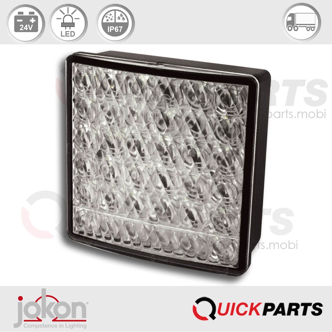 Feu LED indicateur de direction | 24V | Jokon 06067