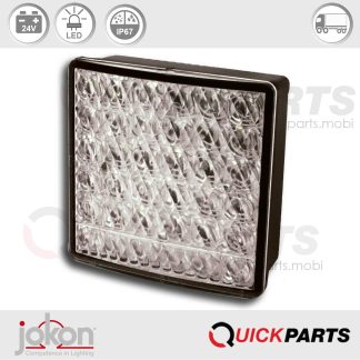 Luz indicadora de dirección / Luz de freno / Luz trasera LED | 24V | Jokon 10.0031.500.