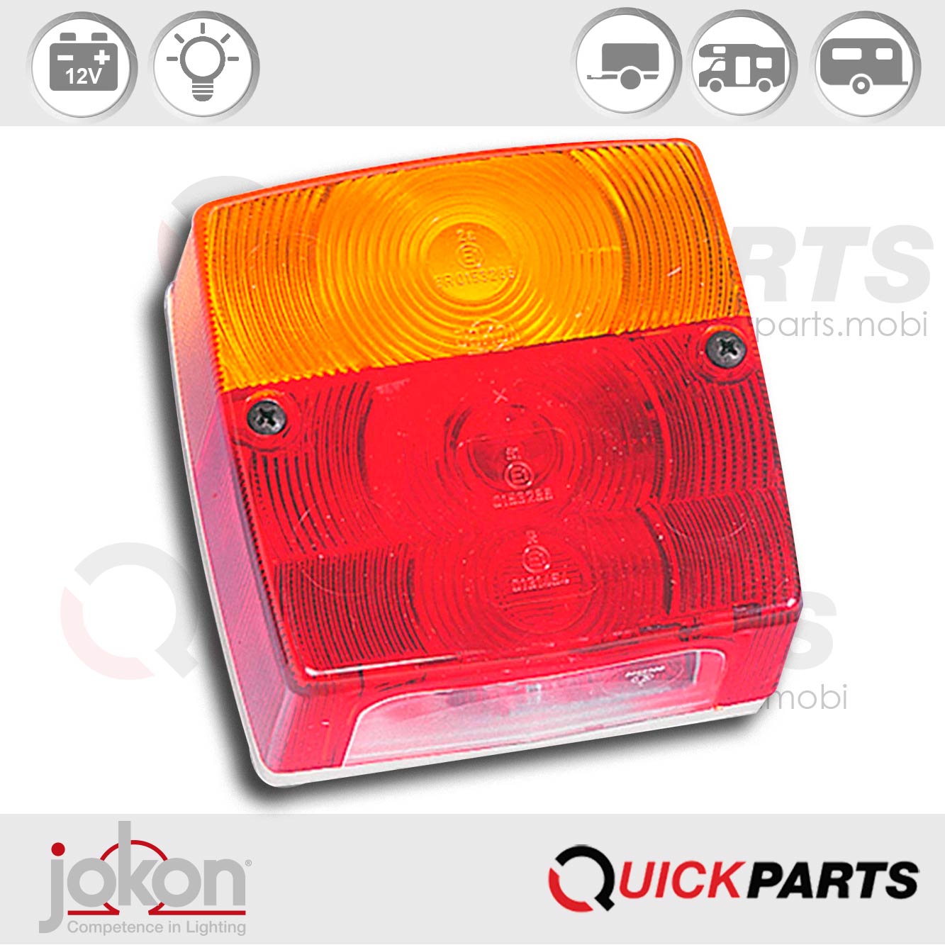 Multifunktionsleuchte | 12V | Jokon E1-0153286