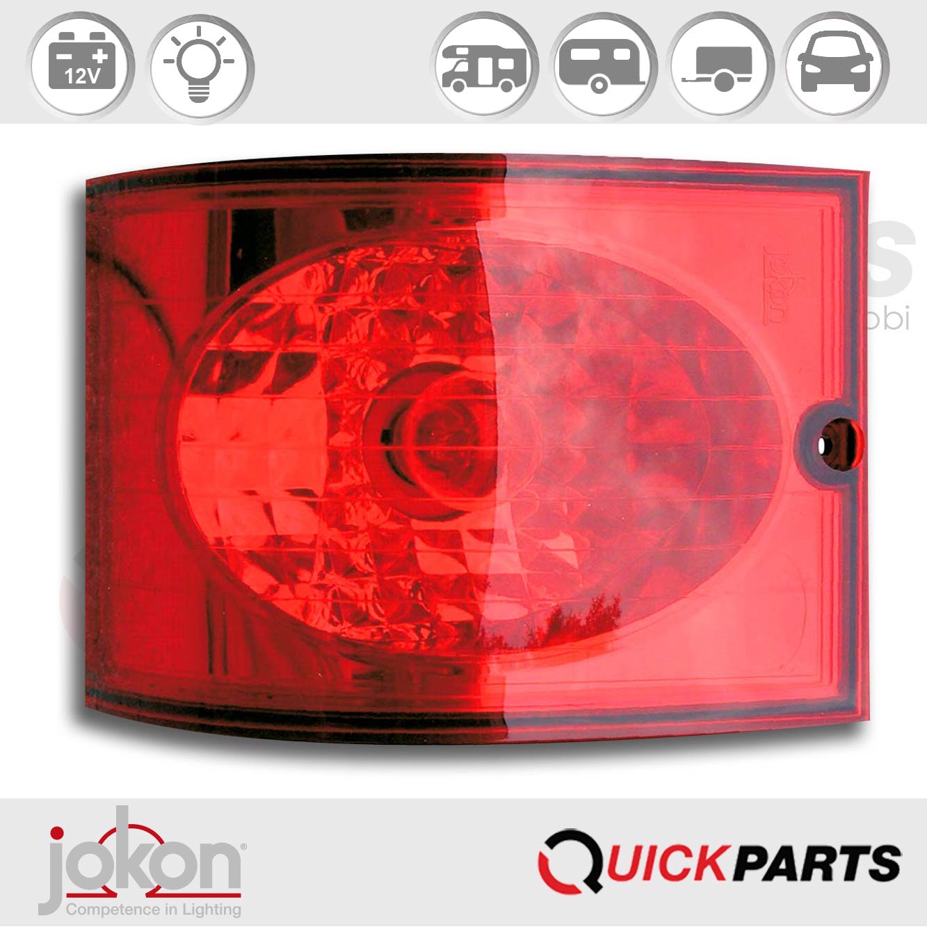 Modularer Rückstrahler | Jokon 10.2091.850, E1-2240 – Bild 3