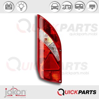 Feu multifonction gauche, catadioptre triangulaire | 12V | Jokon E1-03028