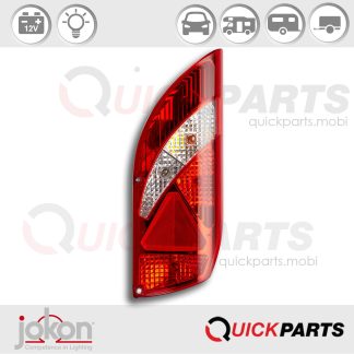 Feu multifonction gauche, catadioptre triangulaire | 12V | Jokon E1-03028