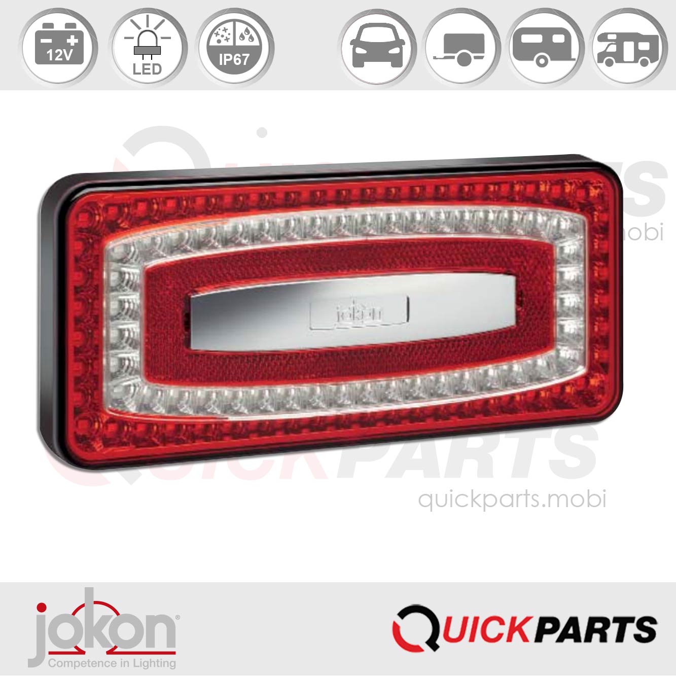 |Dans la gamme JOKON, vous trouverez un éclairage de haute qualité pour chaque application, qui améliore et valorise le design unique de votre véhicule.||