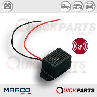 Avertisseur buzzer intérieur | 12V | Marco 104 040 02, BZ1