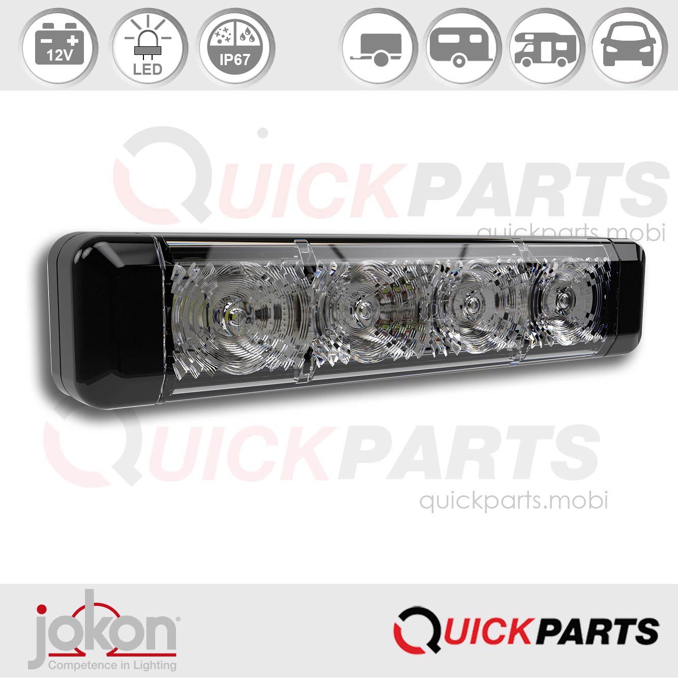 Feu LED de Directionnel / Position | 12V | Jokon E13-35232