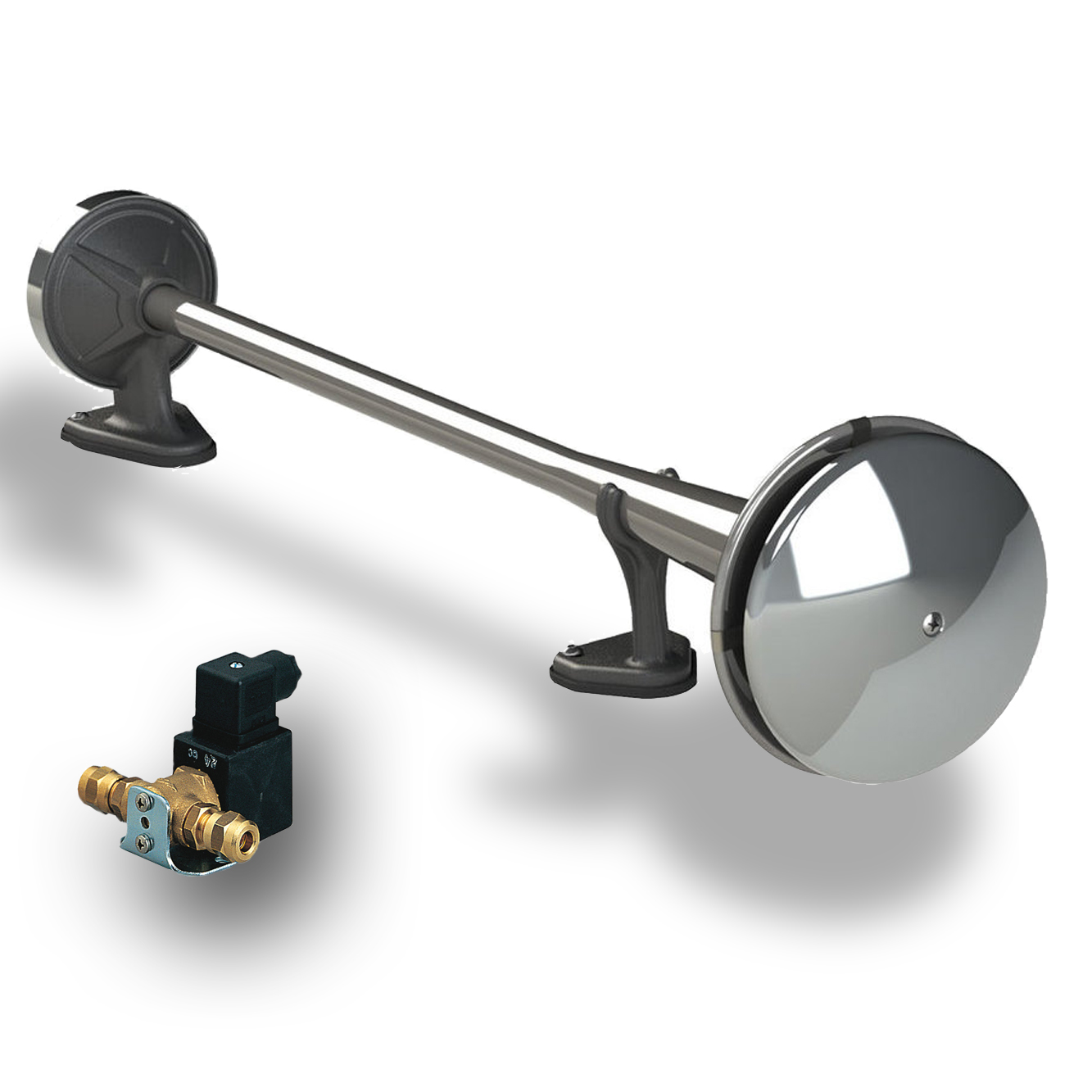 Klaxon à air comprimé | Chromé | 117 dB | Marco 110 090 13 – Image 3