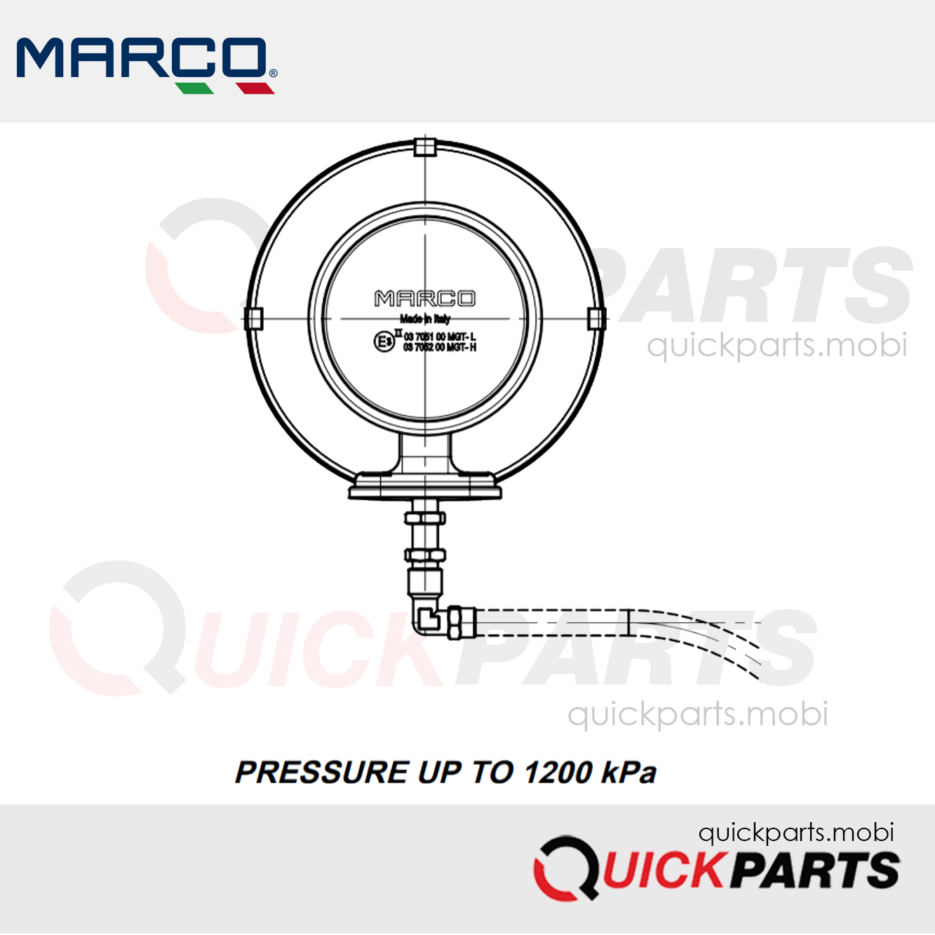 Avertisseur inox équipé d'un couvercle chromé | 117 dB | Marco 110 090 10 – Image 5