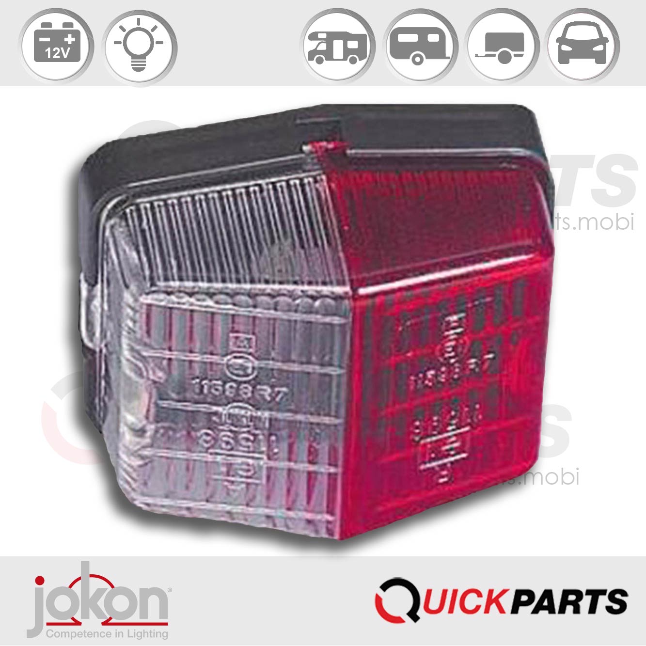 Luz lateral | 12V | Jokon 12.0003.200