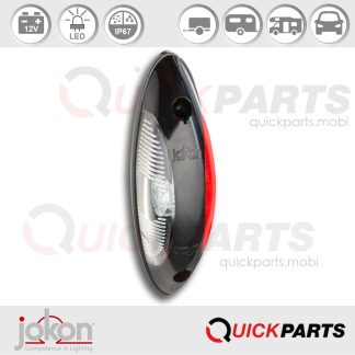 Luz lateral LED / Rojo y Blanco - Jokon 12.0014.000