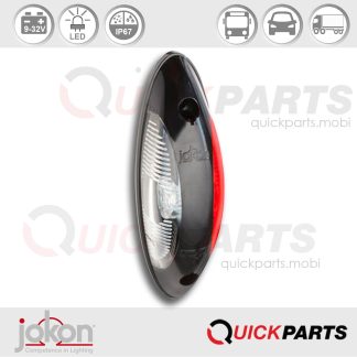 Feu LED de gabarit, d'encombrement gauche | 9-32V | Jokon E2-06078