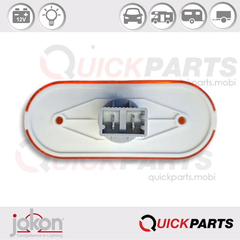 Seitenmarkierungsleuchte | 12V | Jokon 12.1001.001, E1-1003 – Bild 2