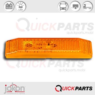 Feu LED orange de postion latéral | 9-32V | Jokon 12.1003.000 E13-14491