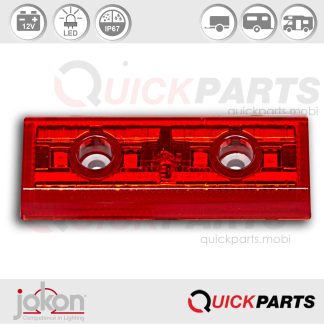 LED Achterlicht | 12V | Jokon 13.0020.000, E13-13173