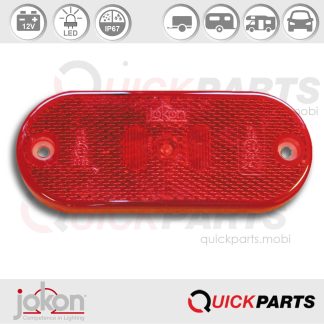 LED Achterlicht | 12 V | Jokon 2021-0062 | Jokon 13.0050.100 | SR 2002/12