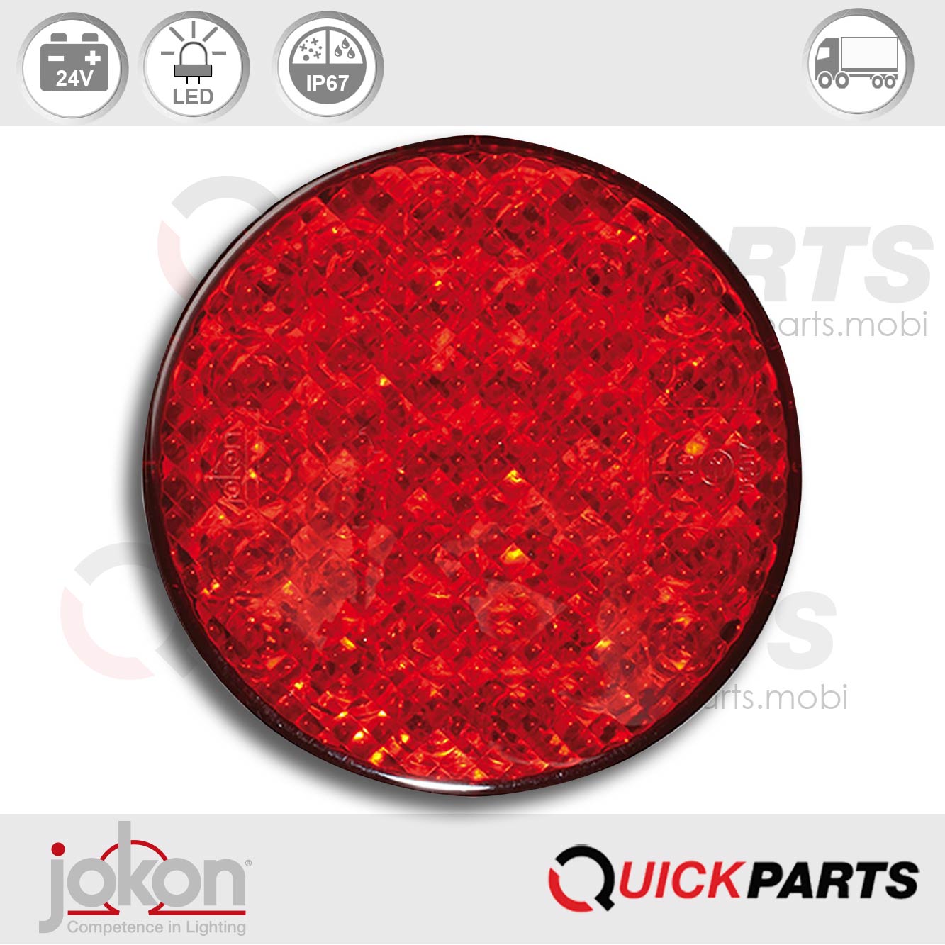 Feu Antibrouillard LED | 24V | Jokon E2-06017