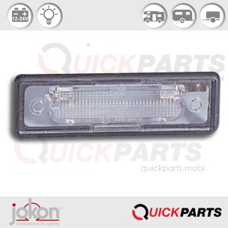 Éclairage de plaque d'immatriculation | 12-24V | Jokon E1-22872