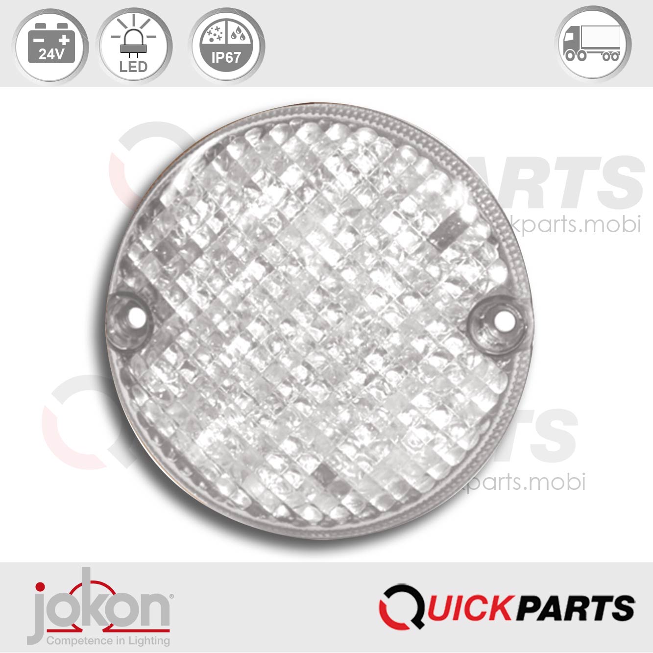 LED-Rückfahrleuchte 24V | Jokon E2-0004035