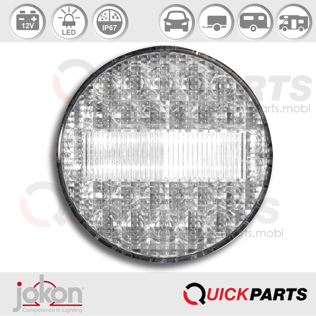 Feu LED de recul |12V| Jokon E2-06016